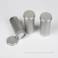 Los frascos de aluminio de la comida pueden tornillo de aluminio